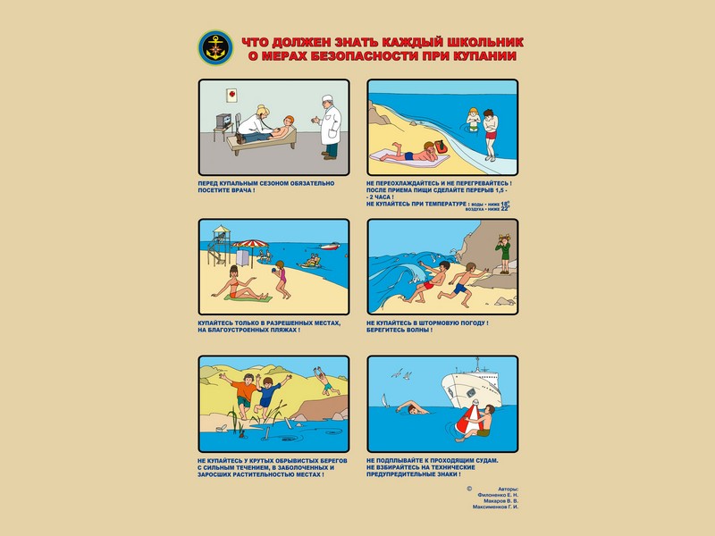 БЕЗОПАСНОСТЬ НА ВОДЕ!.
