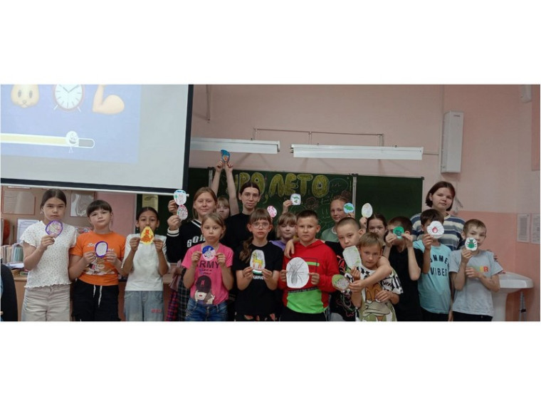 Второй день летнего пришкольного лагеря прошёл на УРА!.